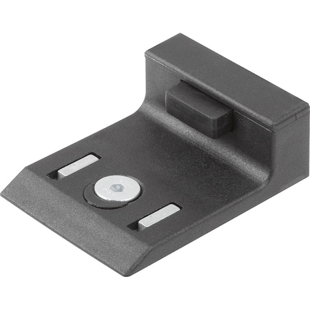 Kipp Door Stop, With Damping, Form:A, L=53, 5, B=40, H=19, Bn=8/10, Polyamide, Comp:Epdm K1633.0